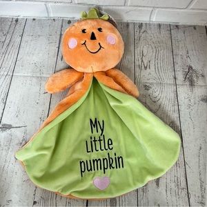 Enesco Izzy and Oliver New Baby My Little Pumpkin Lovey Security Blanket